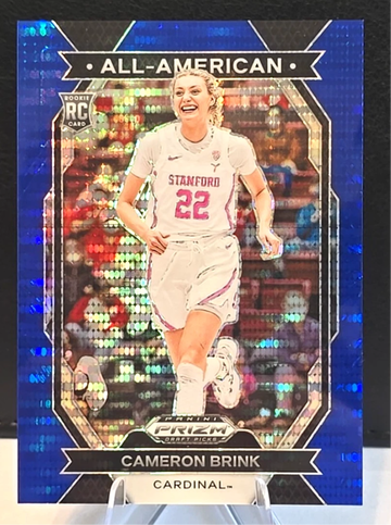 2024 Prizm Draft Picks  All American  Cameron Brink  Blue Pulsar /99  RC Stanford 
