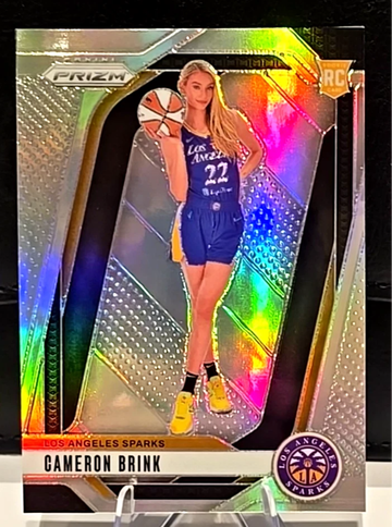 Cameron Brink  Rookie  2024 Prizm WNBA  Silver Prizm  Image Variation-#143  SP Sparks