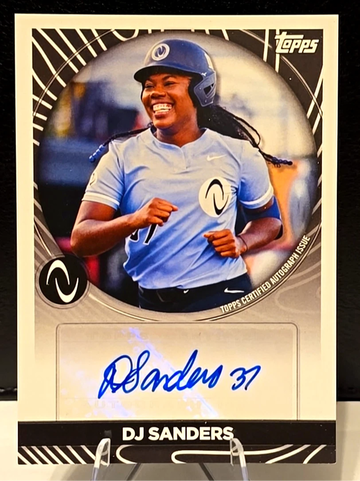 DJ Sanders  2022 Topps Athletes Unlimited  Auto  Softball  Oregon Auburn