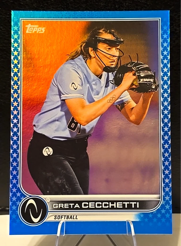 2023 Topps Athletes Unlimited All Sports  Independence Day  /76  Greta Cecchetti