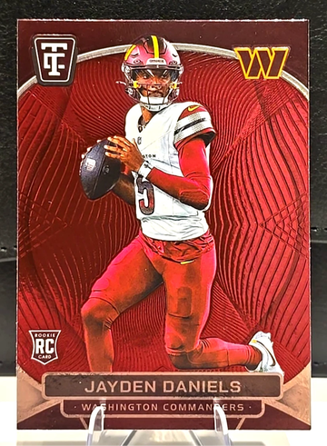 2024 Panini Totally Certified  Maroon Mirror  Jayden Daniels  Rookie RC  Commanders 