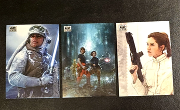 Separated at Birth, Life of Luke, & Royalty  2025 Topps Chrome Star Wars Galaxy 