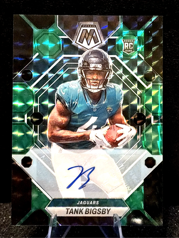  Tank Bigsby  2023 Mosaic Choice  RC Auto  Fusion Green And Black  13/25  Jags Eagles