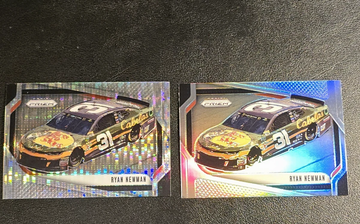 2025 Prizm Racing NASCAR  RYAN NEWMAN  Rides  Pulsar Prizm /299  & SILVER Prizm