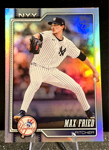 2026 Topps Series 1  Max Fried  Rainbow Holo Foil #270  Yankees