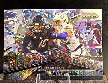 2025 Panini Prizm  No Huddle  Caleb Williams  Silver Disco   Prizm Break  Bears