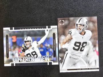 2025 Panini Photogenic  Different View & Base  Maxx Crosby  Raiders