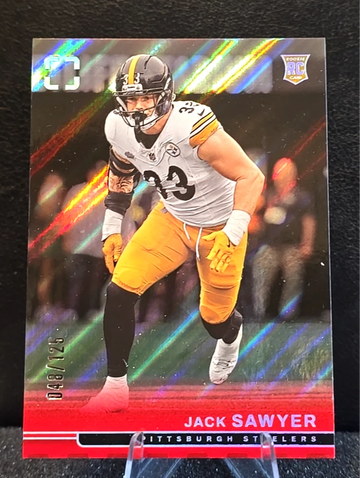 2025 Panini Photogenic  JACK SAWYER  RED /125   (RC) Pittsburgh Steelers 