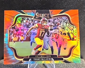 2025 Panini Select  Terry McLaurin  #487 Field Level  TIE DYE /25  Commanders SKINS