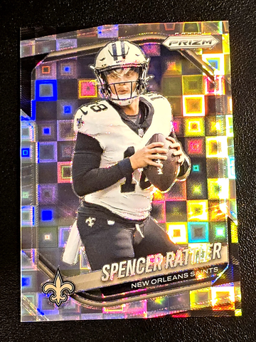 Spencer Rattler  2025 Panini Prizm  Pandora  /400  Saints 