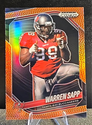 Warren Sapp  2025 Panini Prizm Black  Football Border Pigskin  /225  Buccaneers