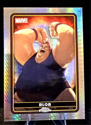 2025 Topps Chrome Marvel Deadpool  Prism Refractor  Blob #14