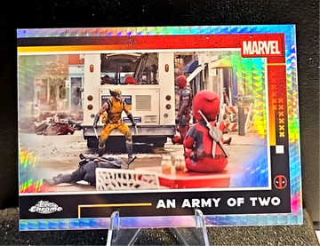 2025 Topps Chrome Deadpool  An Army of Two  Prism  Deadpool Wolverine #97  Babypool