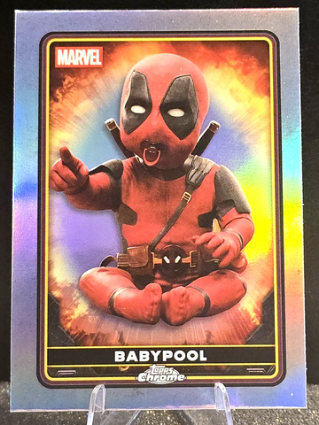 2025 Topps Chrome Deadpool  BABYPOOL  REFRACTOR  #39