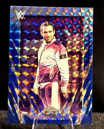 2026 Topps Chrome WWE  NOAM DAR  Blue Geometric  /150 