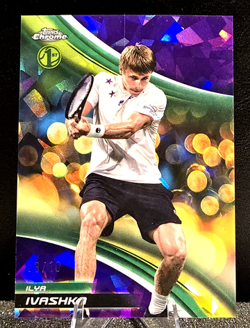 2025 Topps Chrome Sapphire  1st  Ilya Ivashka  Purple Sapphire  /10 