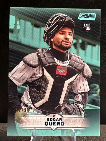 2025 Topps Stadium Club Edgar Quero Turquoise RC Auto /99 Chicago White Sox
