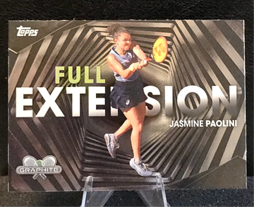 2026 TOPPS GRAPHITE  JASMINE PAOLINI  #FE-8  Full Extension