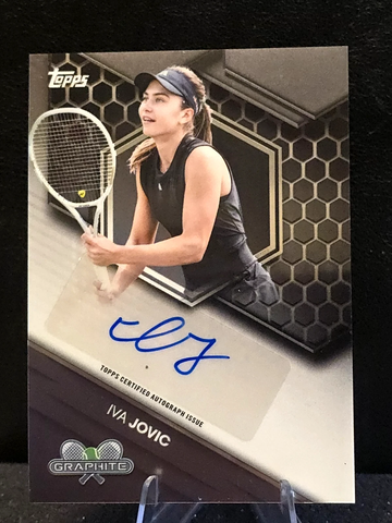 2026 Topps Graphite  Iva Jovic  Signatures Auto  #GRS-IJC 