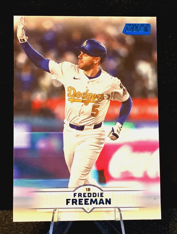 2025 Topps Stadium Club  Freddie Freeman #168  Blue Foil  Color Match