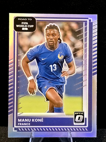 Manu Kone  2025-26 Donruss  Road To FIFA World Cup  Optic Holo  France