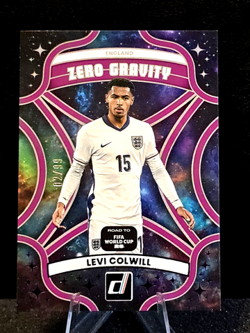 2025-26 Donruss Fifa World Cup  Levi Colwill  Zero Gravity  Purple  /99  England 