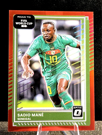 2025-26 Panini Donruss Optic  Road To FIFA World Cup  Sadio Mane  Red  /199  Senegal
