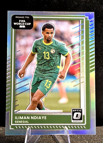 2025-26 Panini Donurss Optic  HOLO  Fifa World Cup  Iliman Ndiaye #5  Senegal