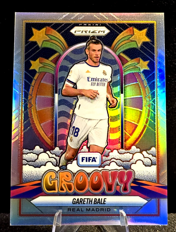 2025-26 Prizm FIFA  Gareth Bale  GROOVY  Real Madrid  CASE HIT SSP