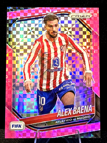 Panini Prizm FIFA 2025-26  Álex Baena  Atlético de Madrid  Pink Power  /75  