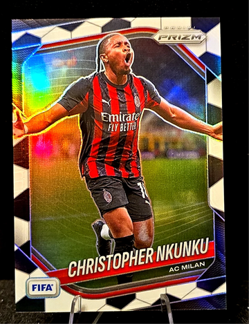 Christopher Nkunku  2025-26 Prizm FIFA  Soccer Ball SP  AC Milan