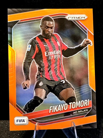 2025-26 Panini Prizm FIFA  Fikayo Tomori #31  Orange Prizm  /125  AC Milan