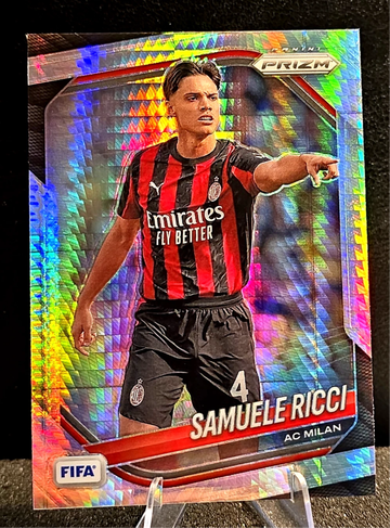 Panini 2025-26 Prizm FIFA Soccer  Samuele Ricci  AC Milan  Hyper Prizm 