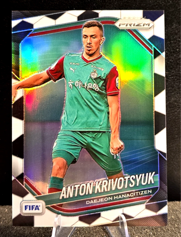2025-26 Panini Prizm FIFA  Anton Krivotsyuk #37  Soccer Ball SP