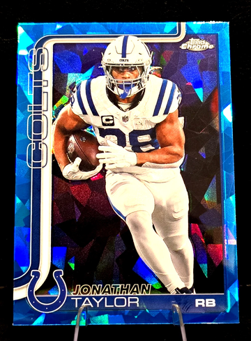 2025 Topps Chrome Sapphire  Jonathan Taylor #130  Colts