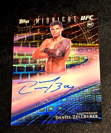 2026 Topps Midnight UFC  Horizon  Daniel Zellhuber  Pabdora  On Card Auto  /25  RC