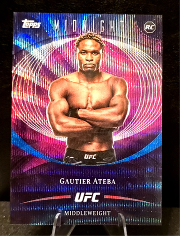 Gautier Ateba  2026 Topps Midnight UFC  Zodiac Parallel #63  RC