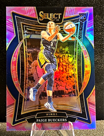2025 Select WNBA  PAIGE BUECKERS  Rookie  Pink Camo  Concourse  /175  #25 Wings RC