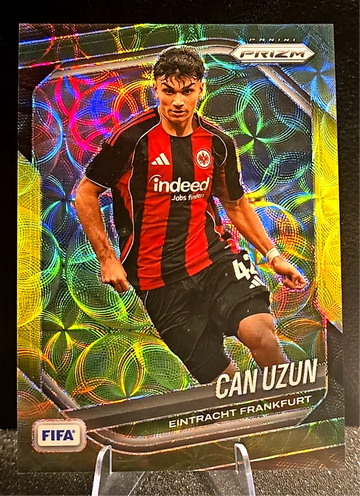 Panini 2025-26 Prizm FIFA  Can Uzun  Eintracht Frankfurt  Multi Color Choice  SP