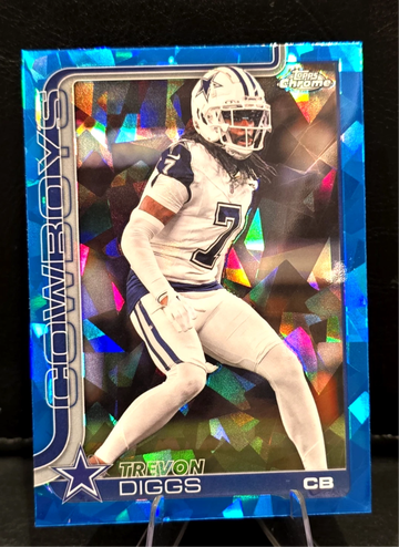 2025 Topps Chrome Sapphire  Trevon Diggs  Cowboys #83