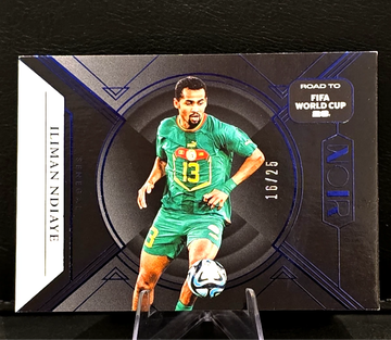 2025-26 Noir Road to FIFA World Cup  Iliman Ndiaye  Sapphire   /25  Senegal