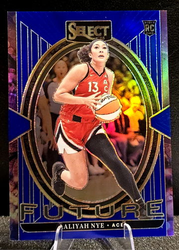 2025 Panini Select WNBA  AALIYAH NYE  FUTURE  BLUE PRIZM  ACES  /49 