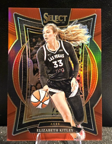 ELIZABETH KITLEY  2025-26 SELECT  CONCOURSE  RED PRIZM  /149  #63 ACES
