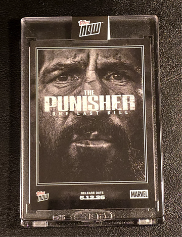 2026 Marvel Topps NOW  The Punisher: One Last Kill  #PUNS  LIMITED EDITION  Sealed 