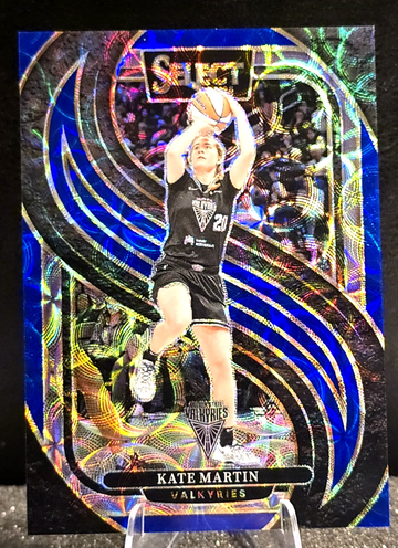 2025 Panini Select WNBA  Blue Scope  /199  Kate Martin  Valkyries