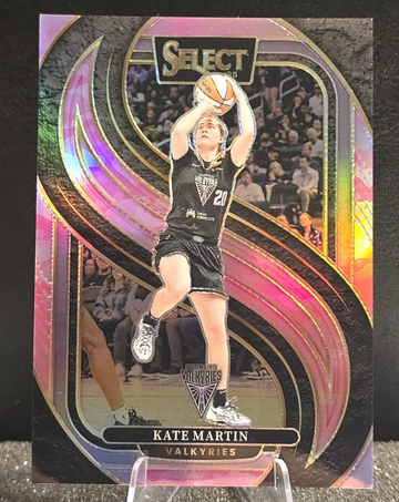 2025 WNBA Select  Premier Level  Pink Camo Prizm  Kate Martin  Valkyries #101  /175