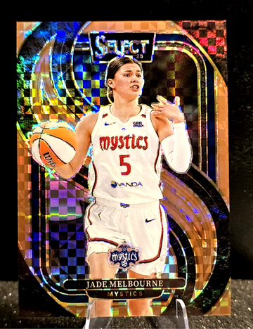 2025 Panini Select WNBA  Jade Melbourne  Premier Level  Bronze Prizm  /49  Mystics