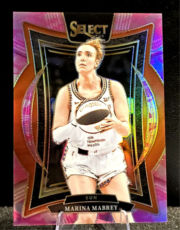 MARINA MABREY  2025 PANINI SELECT WNBA  PINK CAMO PRIZM  /175  #71 CONNECTICUT SUN