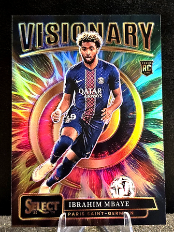 2025-26 Panini Select Ligue 1 Ibrahim Mbaye RC  Visionary  PSG  No. 3  CASE HIT