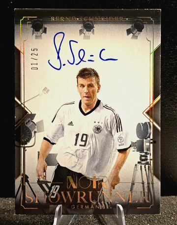 2025-26 Panini Noir  FIFA WORLD CUP  Show Runner  Auto  1/25  Bernd Schneider  Germany
